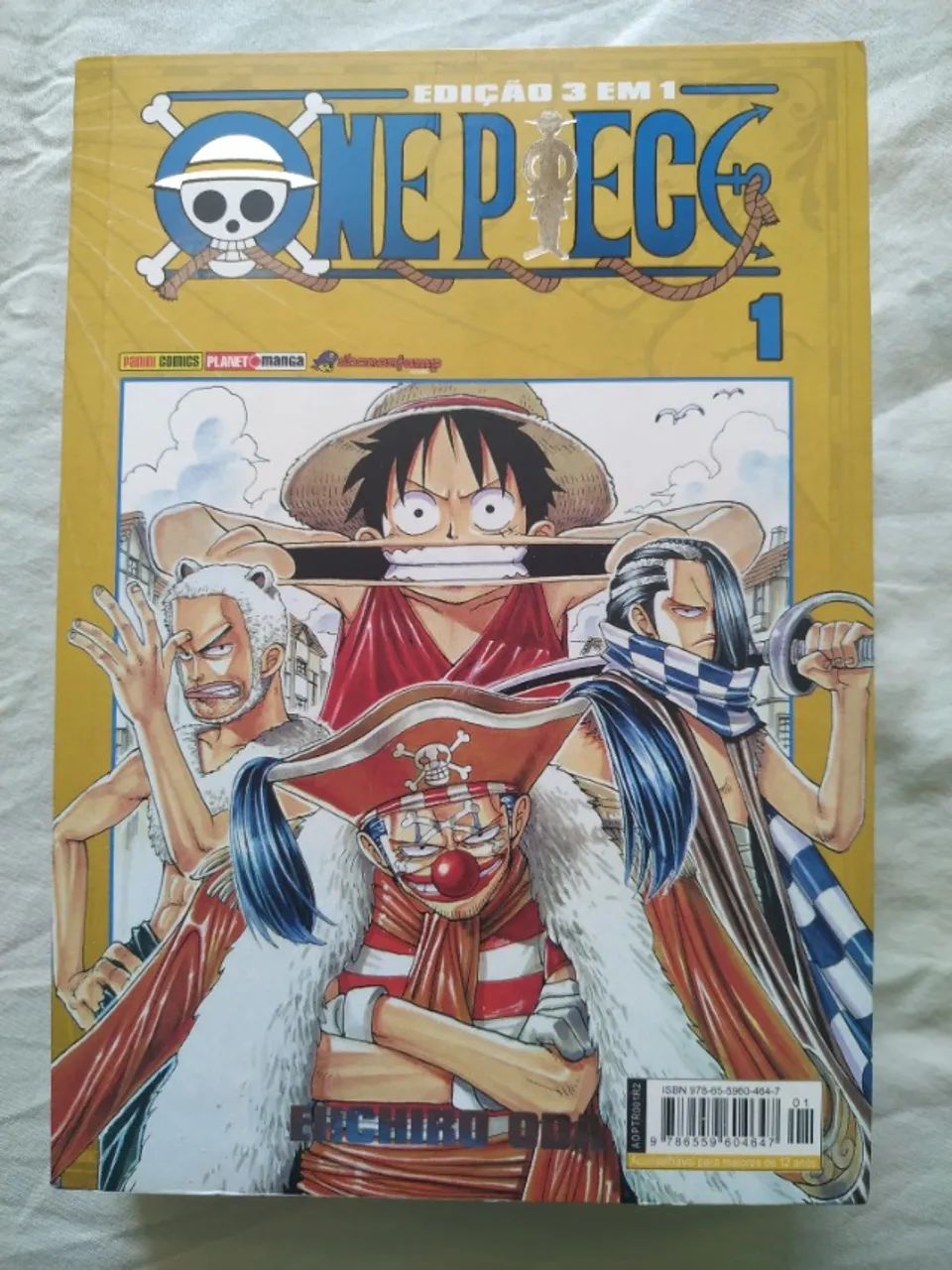 Livro: One Piece 3 em 1 volume 1 - Foto 2