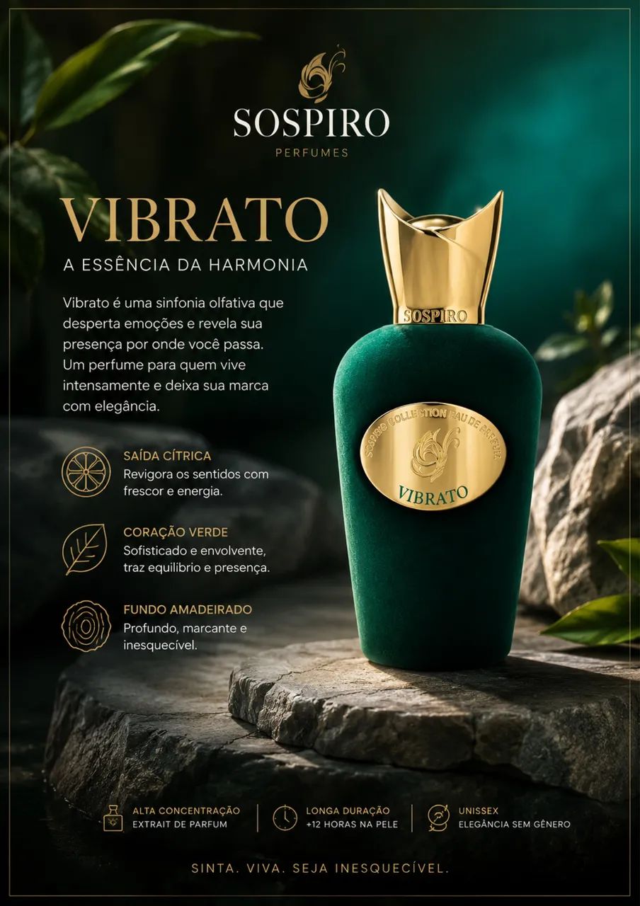 Perfume Sospiro vibrato 100ml - Foto 3