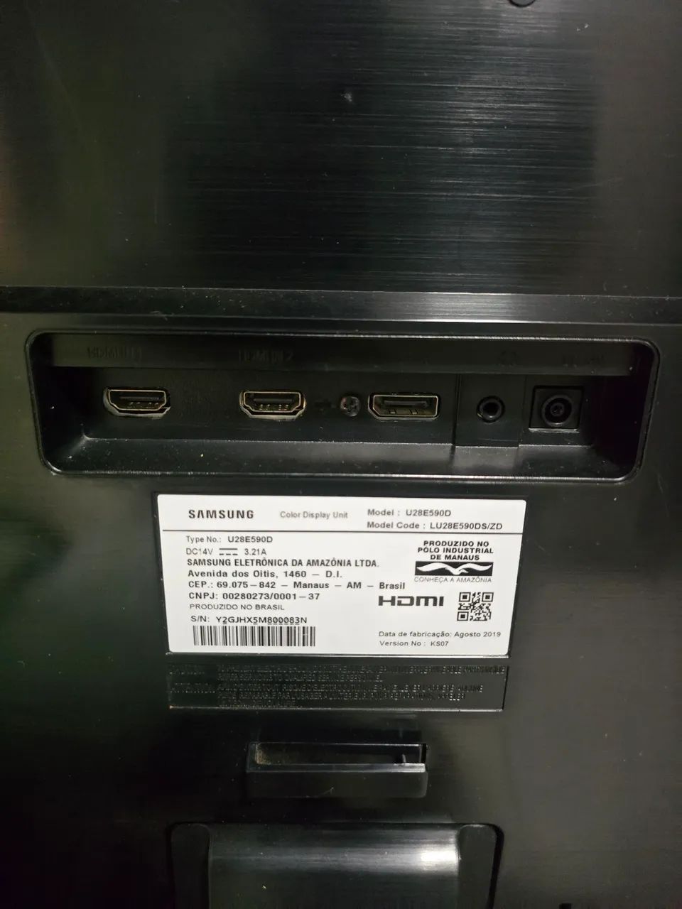 Monitor Samsung 28" ultra HD  - Foto 3