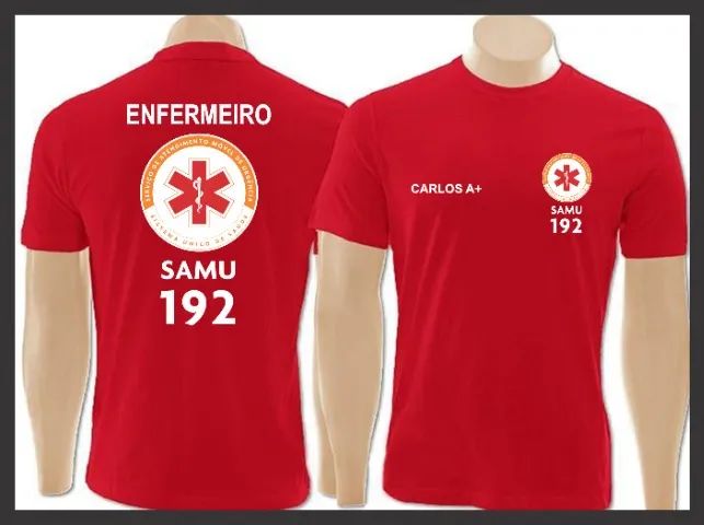 Camiseta SAMU Personalizada - Foto 3