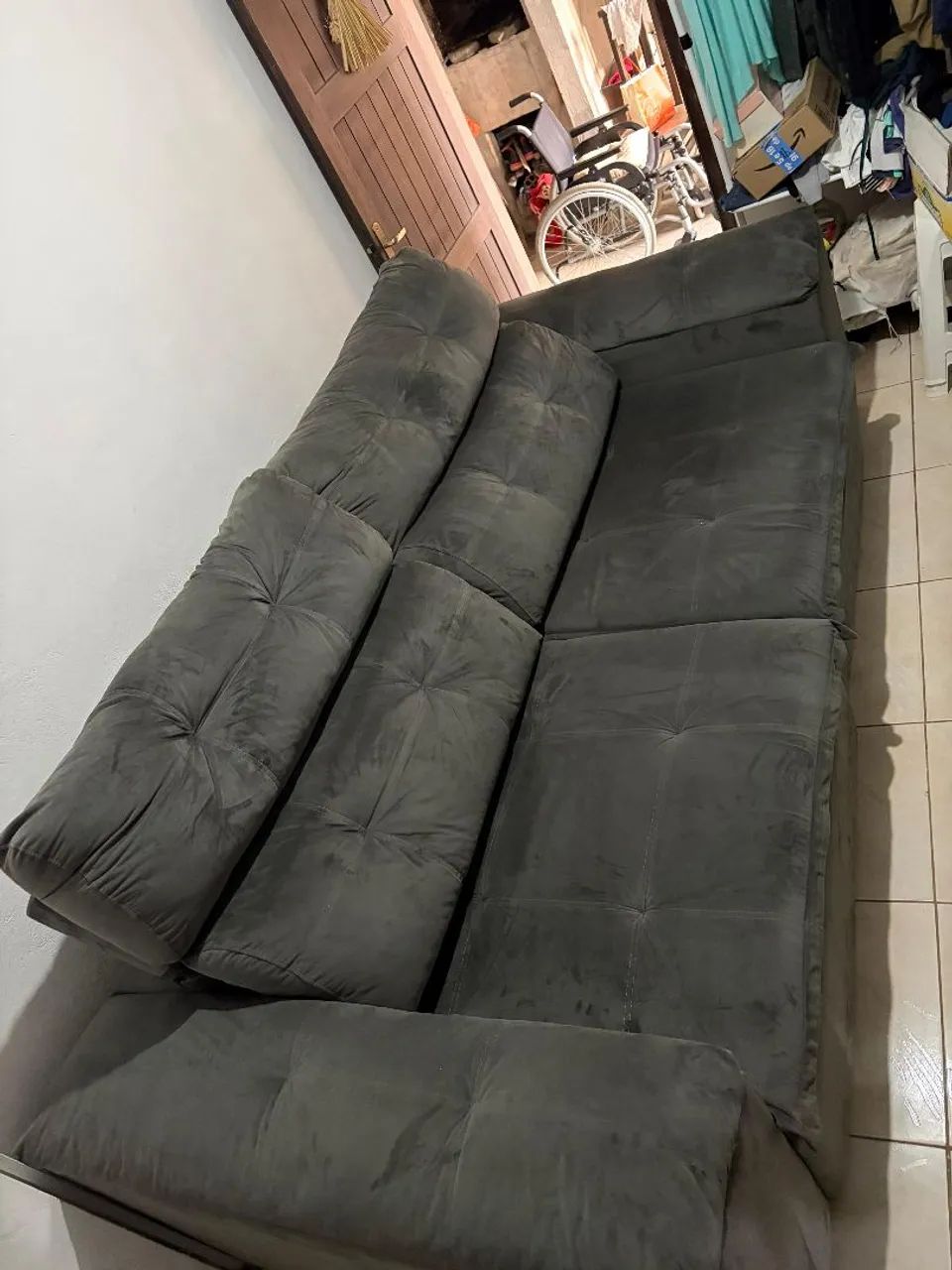 Sofá reclinável 2 lugares em excelente estado - Foto 4