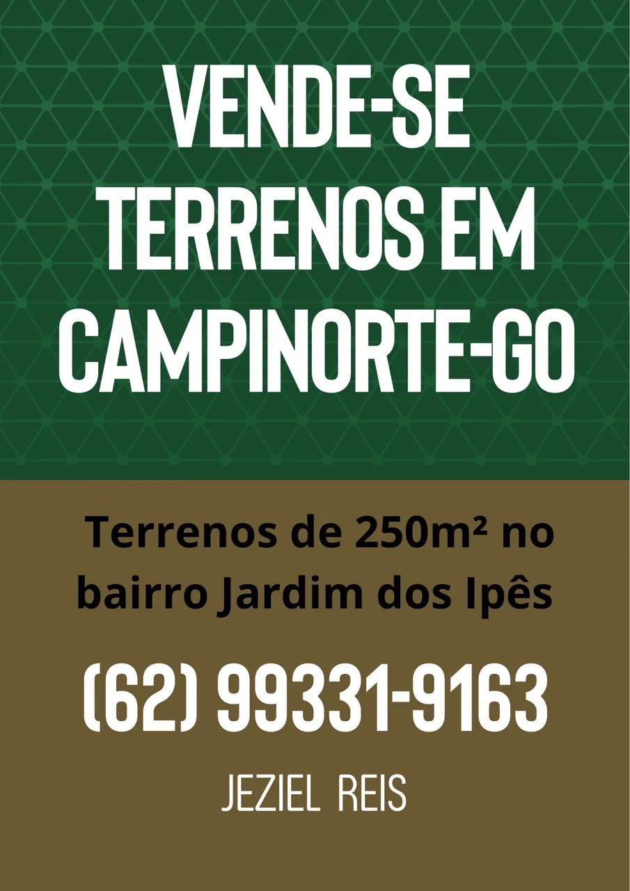 Lotes no Ipê Campinorte-GO