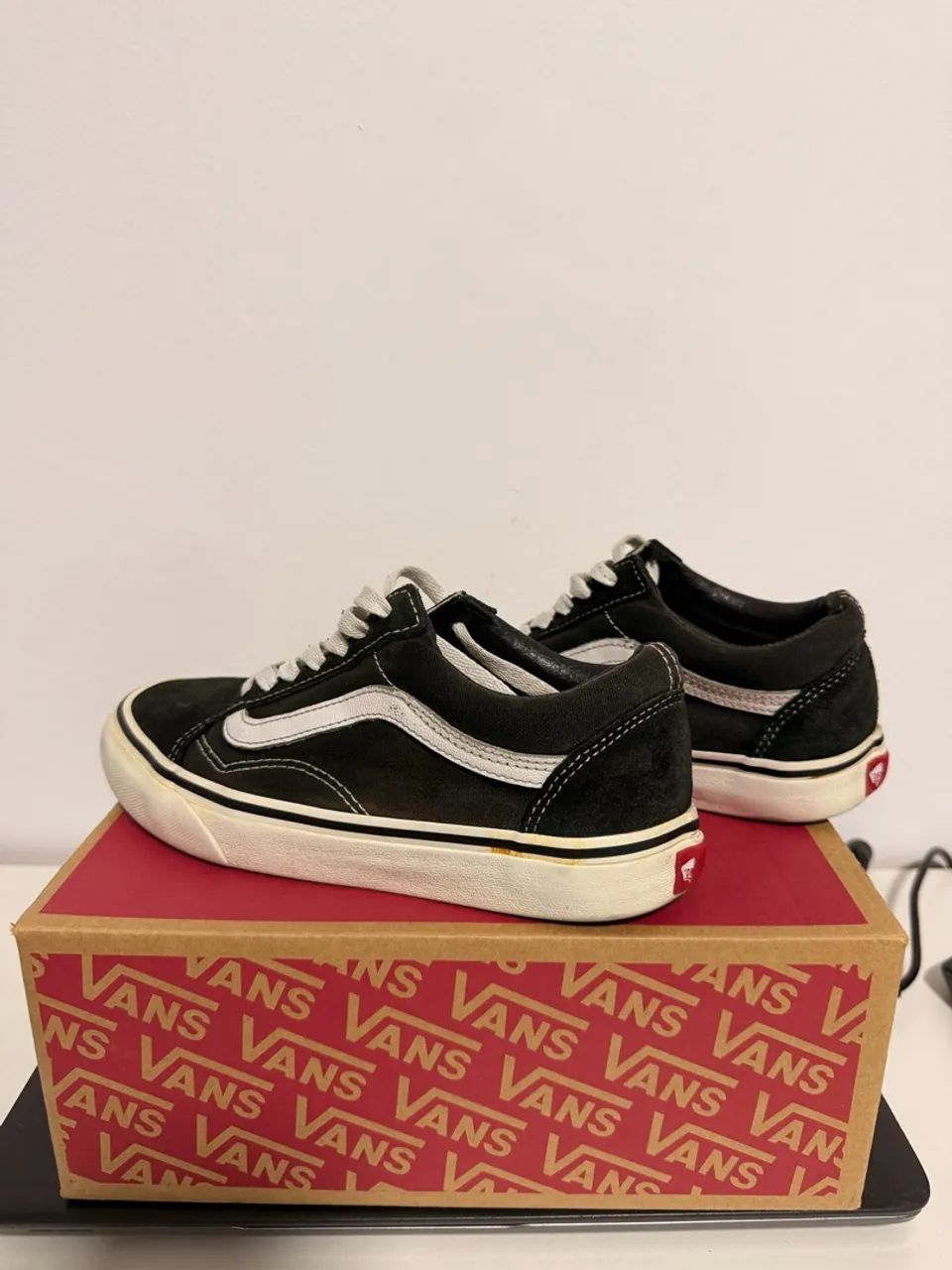 Tênis Old Skool Black White Original Tam. 34
