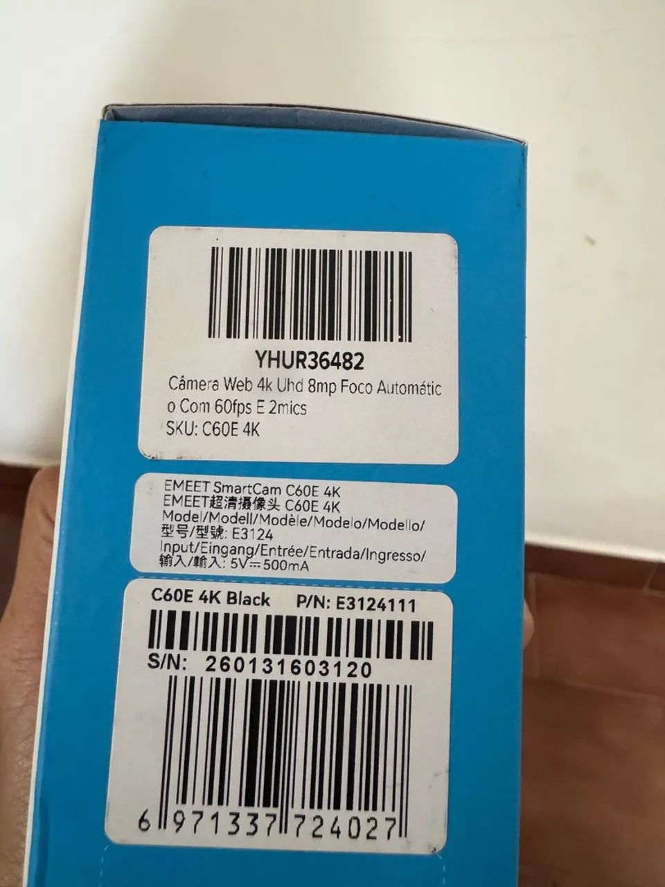 Webcam USB C60E 4K - Foto 3