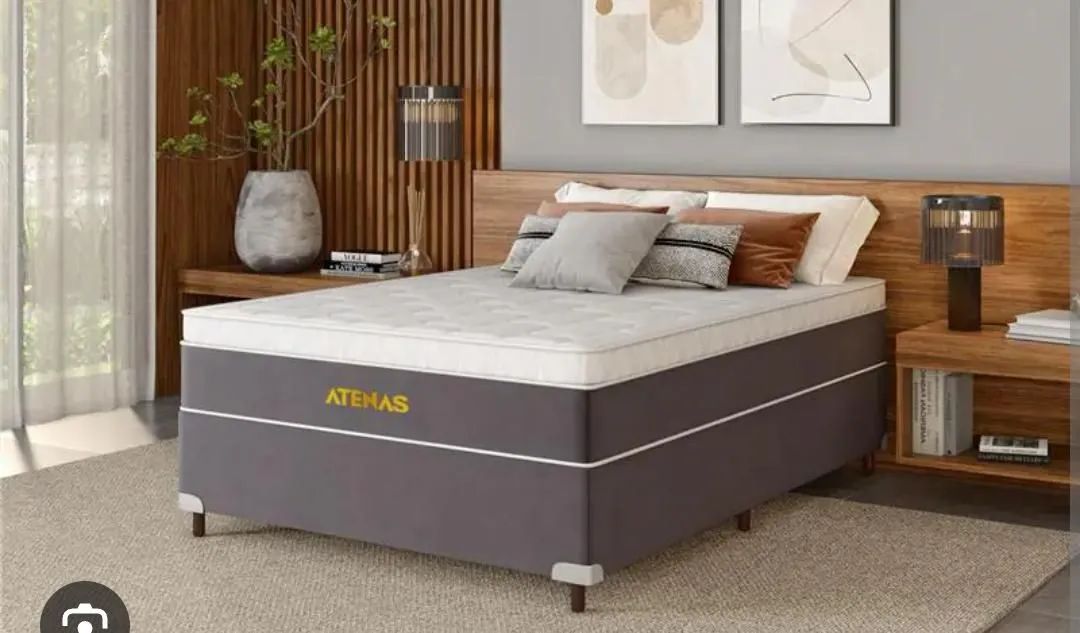 Vendo cama nova casal de molas ensacadas  - Foto 2