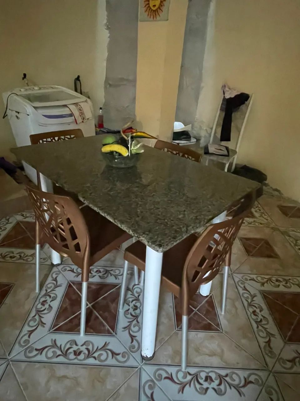 Mesa de mármore completa  - Foto 2