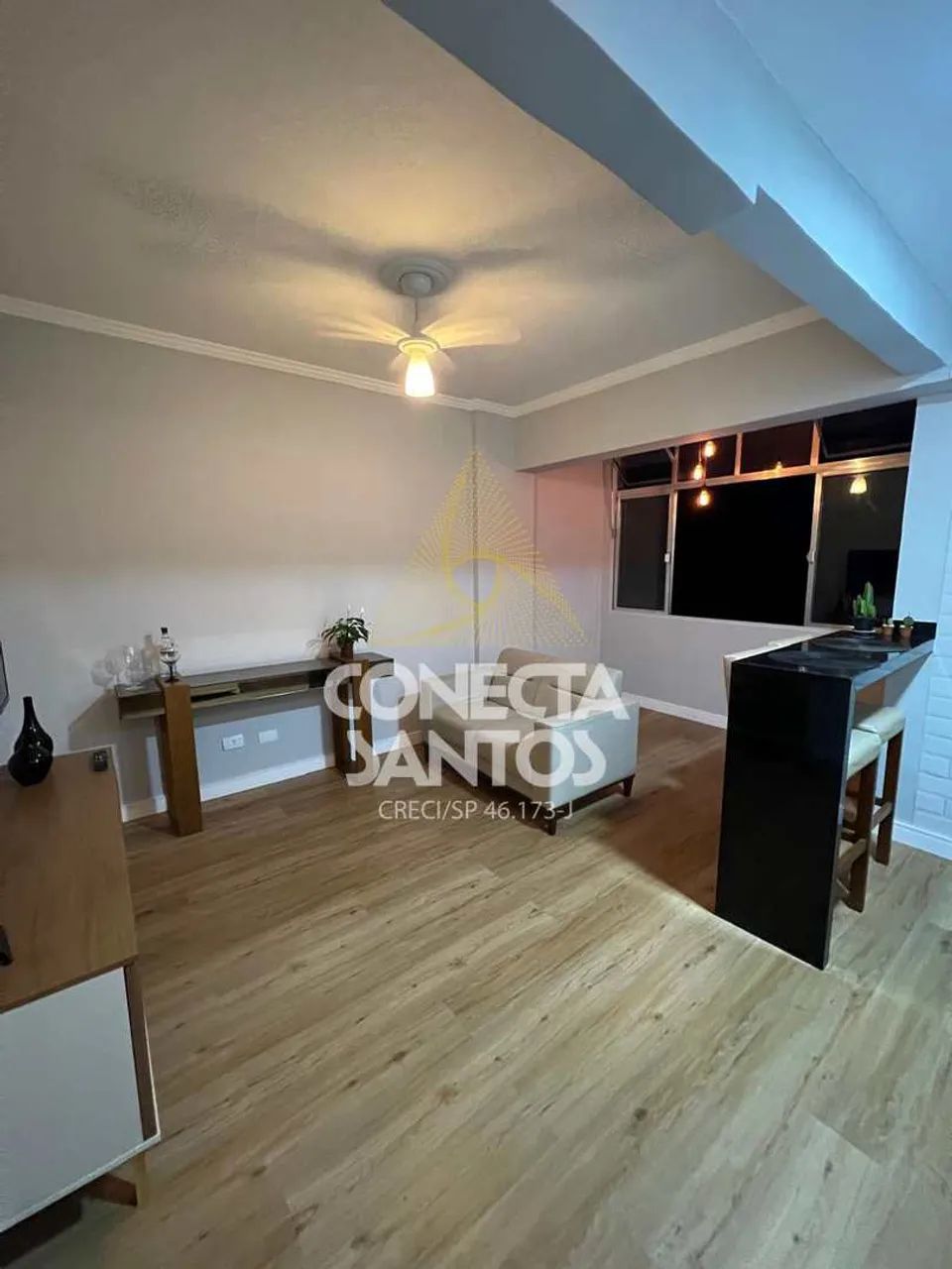 Apartamento com 1 quarto, Centro, São Vicente - R$ 300 mil, Cod: 529 - Foto 4