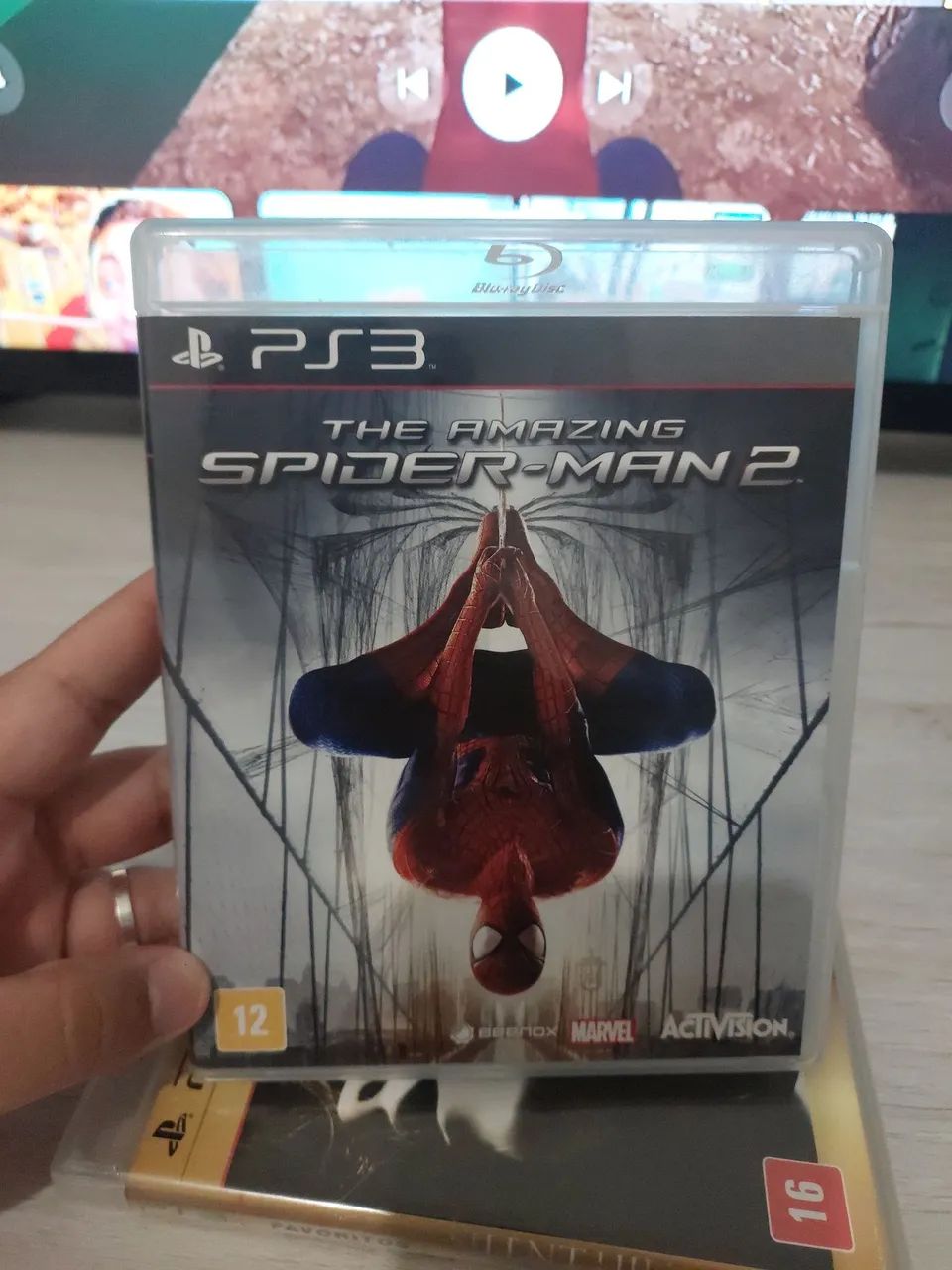 Jogo The Amazing Spider-Man 2 de PS3