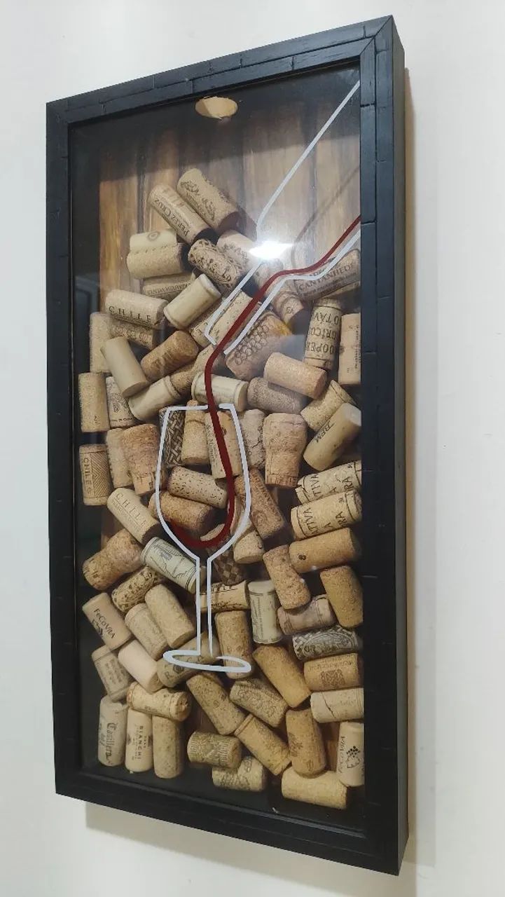 Quadro rolha de vinho - Foto 2