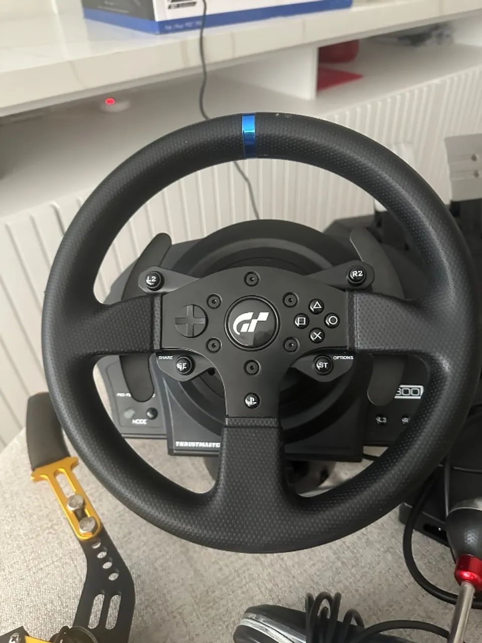 Thrustmaster T300 + Cambio Thrustmaster TH8A + Hand Brake - Foto 4