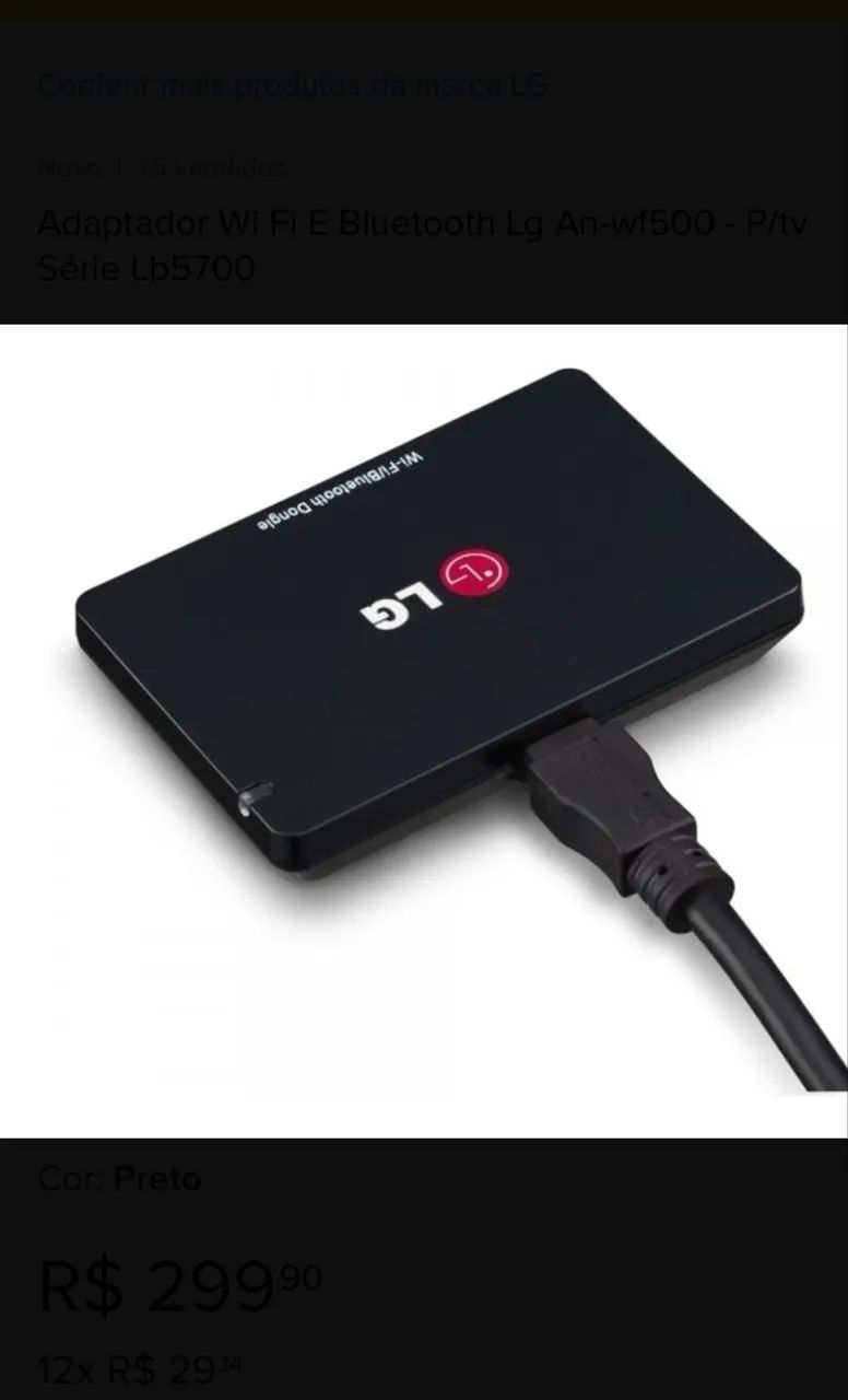 Adaptador Wi-Fi LG - Foto 2