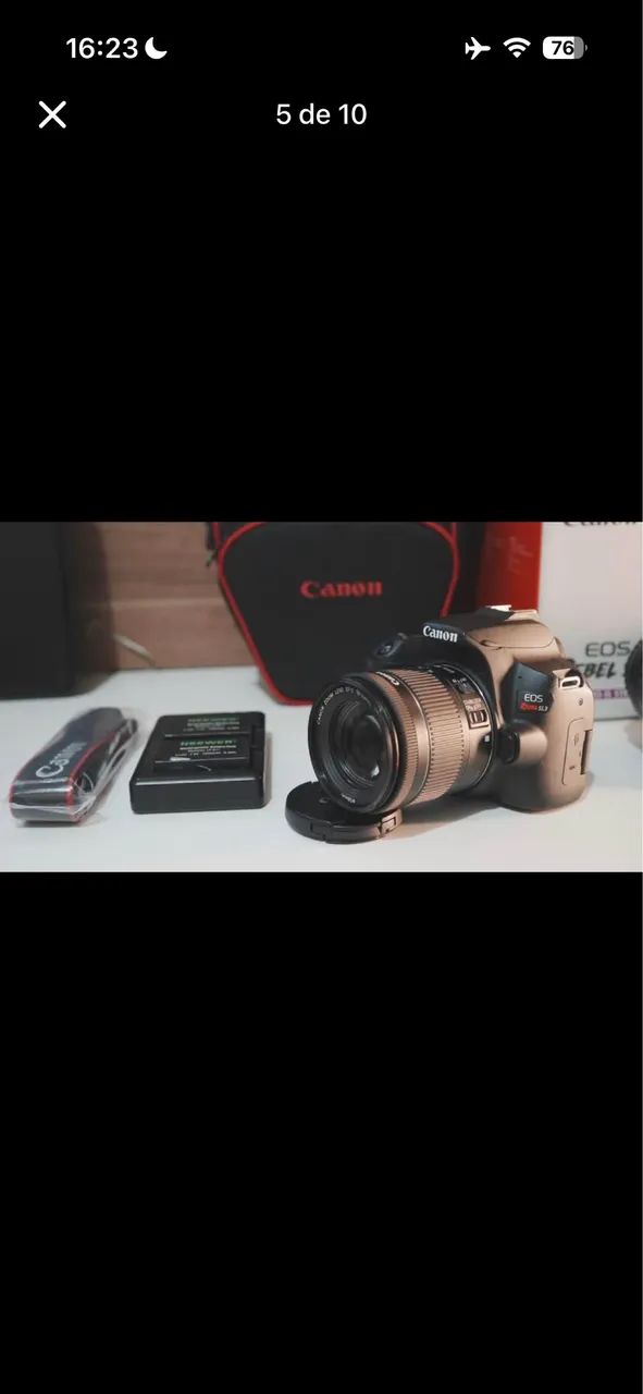 Cânon Sl3 + acessórios  - Foto 3