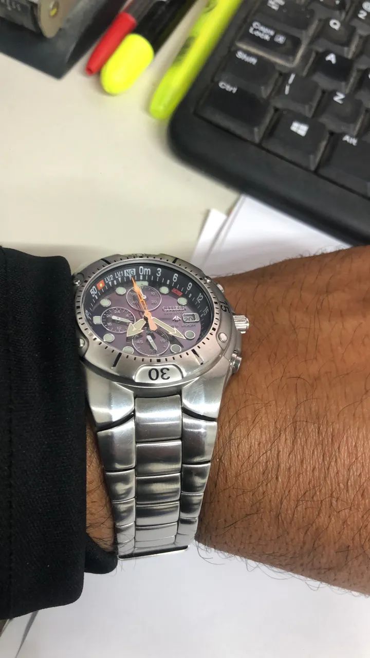 Citizen original aqualand eco drive B740 - Serviços - Inhoaíba