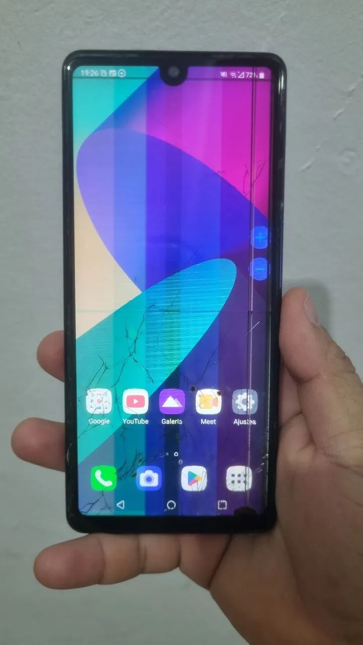 LG k71 128GB precisa troca tela 