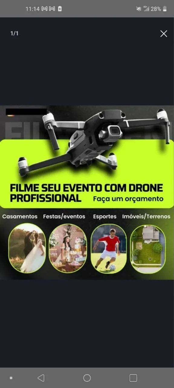 FILMAGEM AÉREA  - EVENTOS E IMOBILIÁRIO - Foto 2