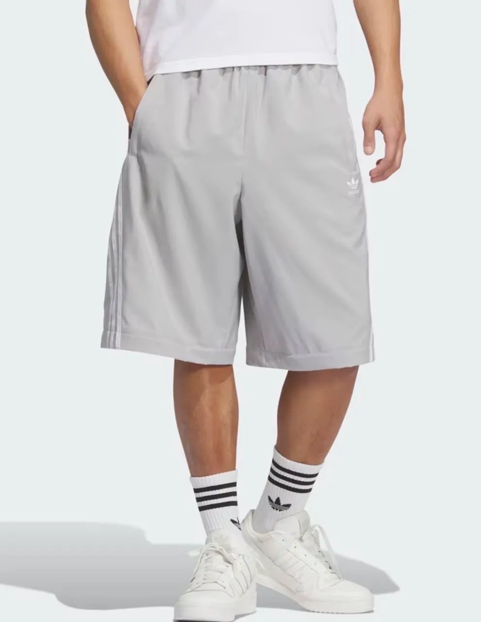 Calça Adidas zip off cinza - Foto 3