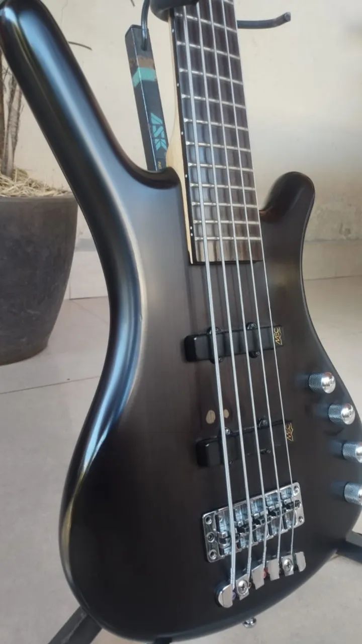Baixo Ativo Warwick RockBass Corvette Basic 5c (2013) - Foto 4