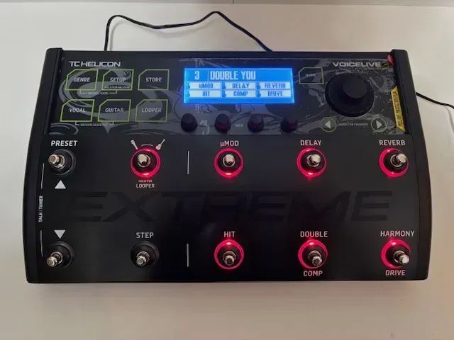Pedaleira Tc Helicon Voicelive 3 Extreme Vl3x - Instrumentos