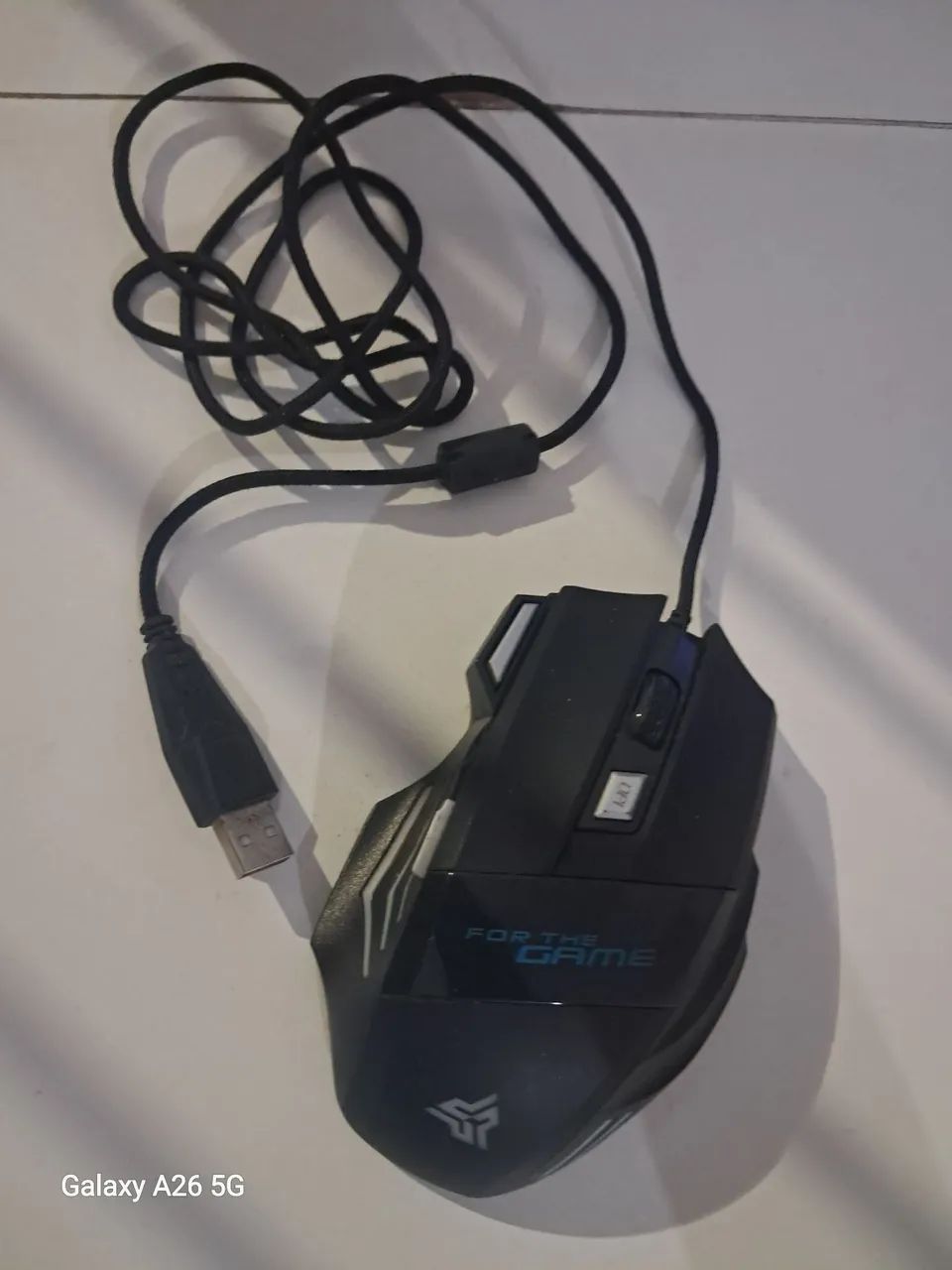 Mouse gamer com auto click