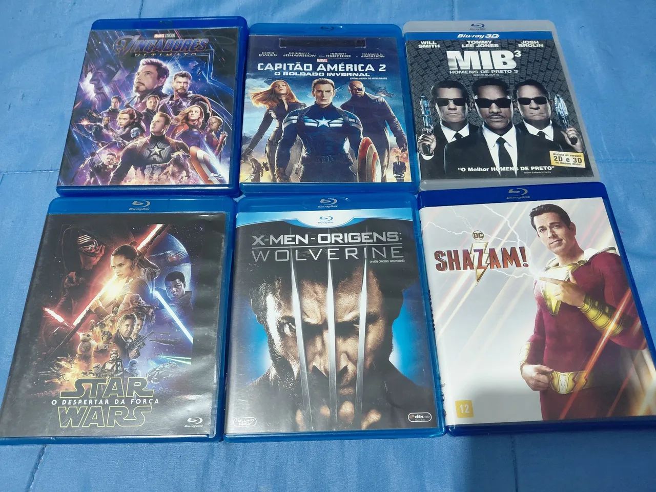 Blu-ray originais Heróis (30,00 Unidade)