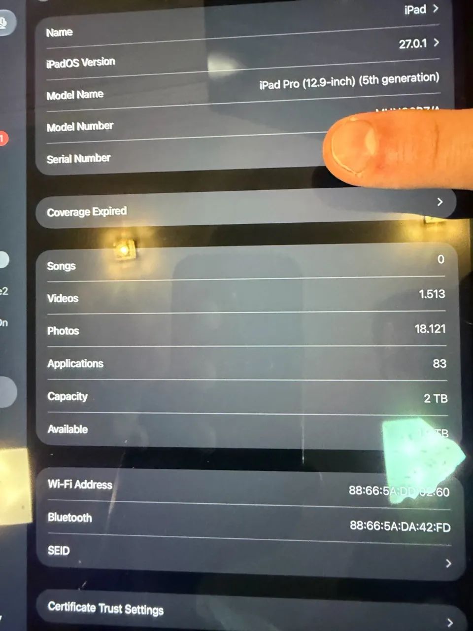 iPad Pro 13 5a geração M1 2tb  - Foto 2