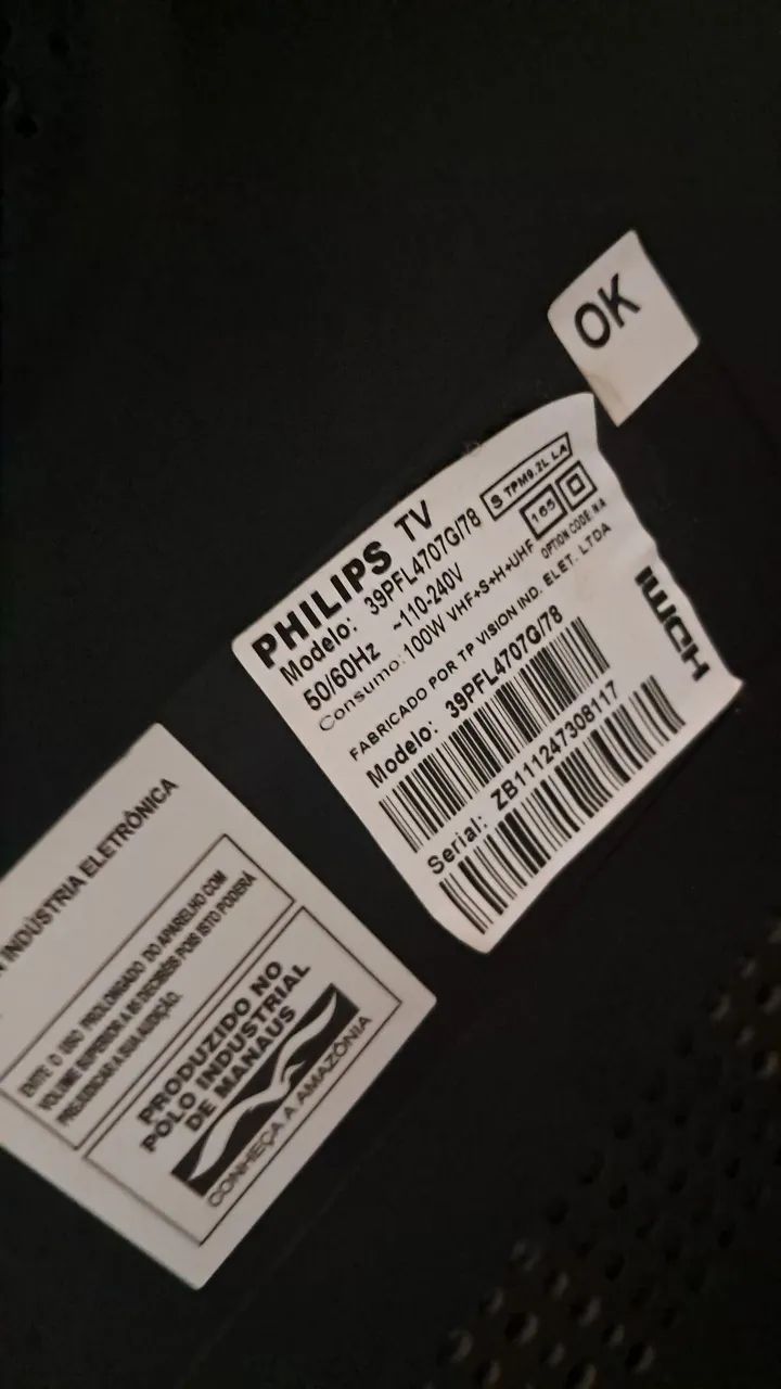 Tv Philips 39" - Foto 2