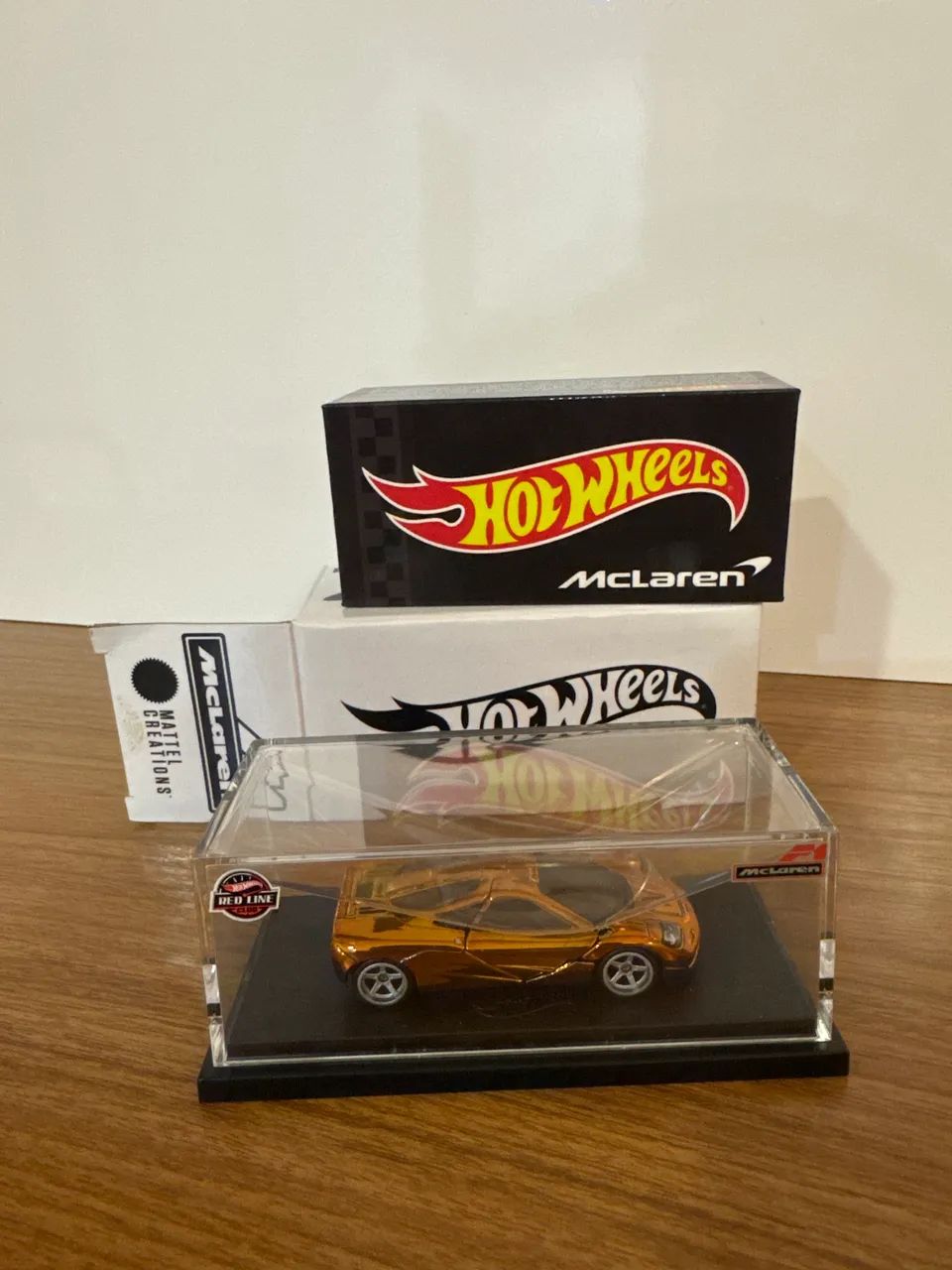 Hot wheels Mclaren F1 RED LINE CLUB