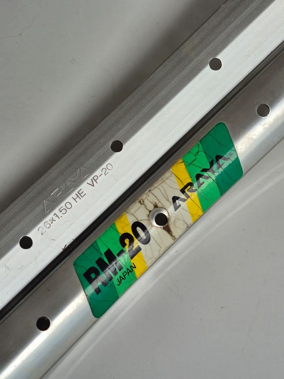 Par de aros Araya Japan Raridade para aro26 - Ciclismo - Portão