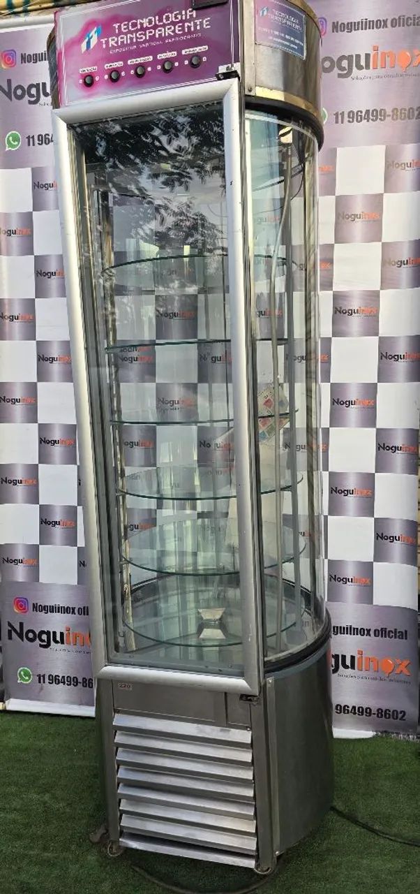 Vitrine refrigerada bolo giratória  - Foto 3