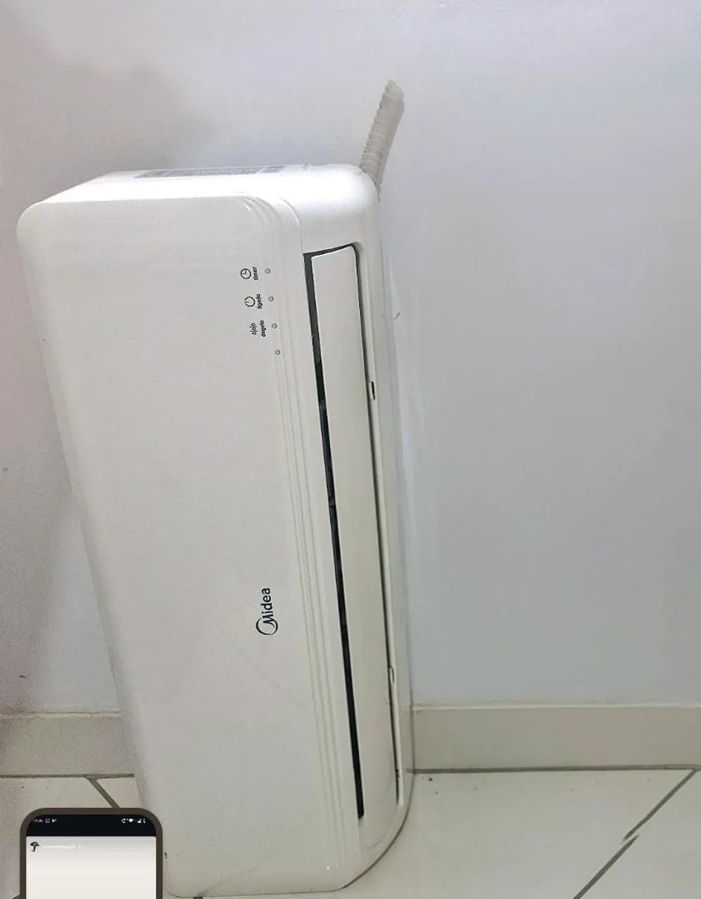 AR CONDICIONADO SPLIT MIDEA 9000BTUs - Foto 2