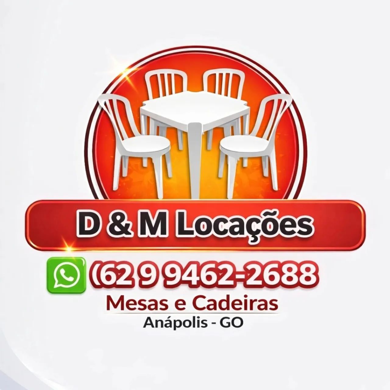 Mesas e cadeiras para Anápolis e região  - Foto 2