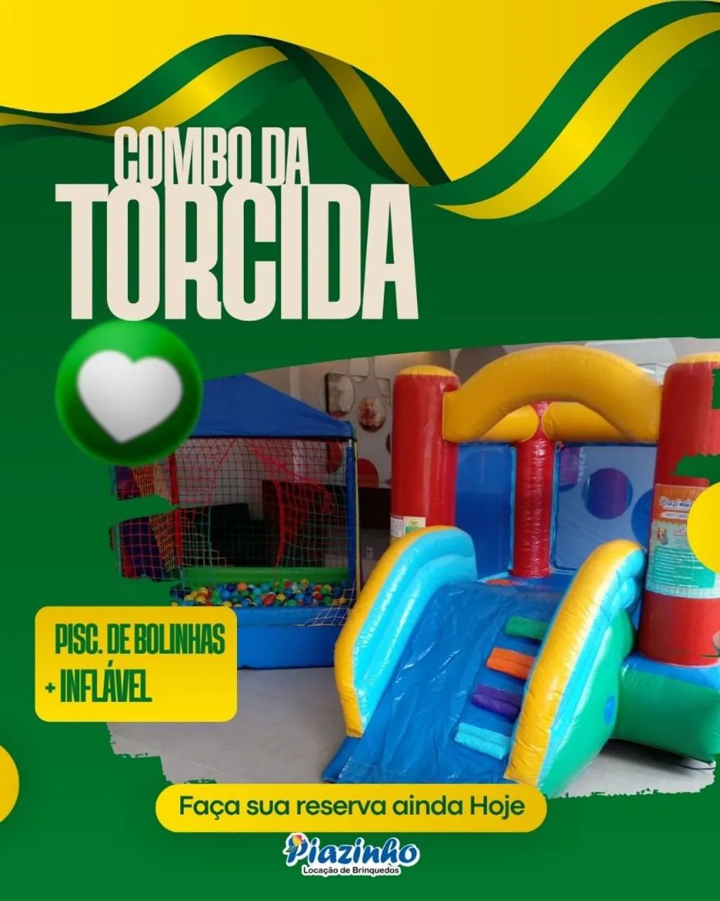 Locação de brinquedos/Combos