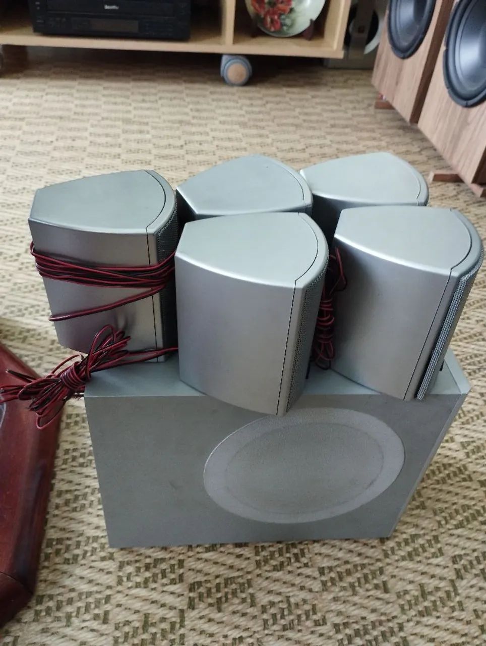 05 caixas de som com sub woofer Britania - Foto 5