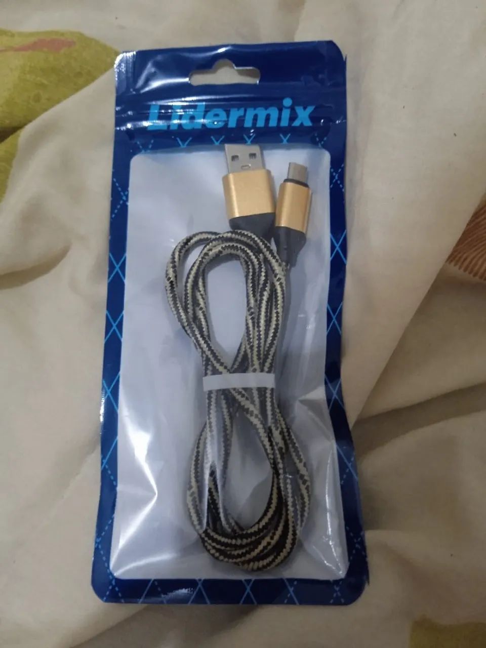 Cabo Nylon Usb Para Micro Tipo C - Foto 4