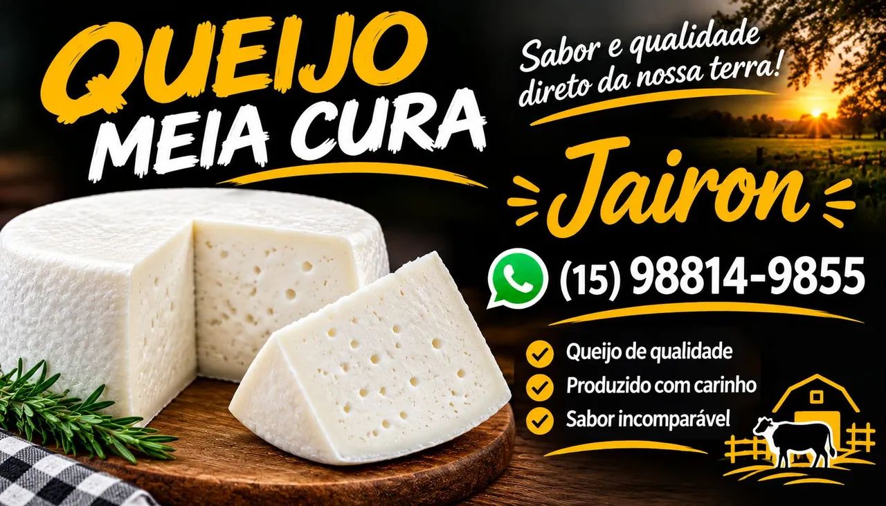 Queijo meia cura 