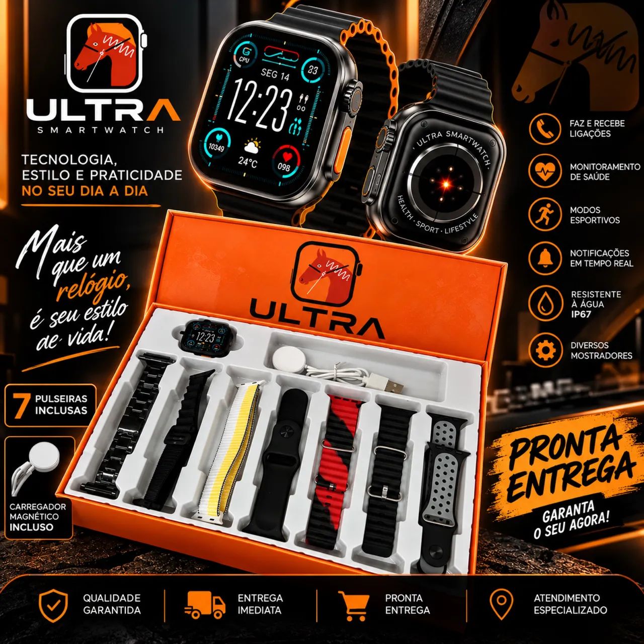 ? CHEGOU O ULTRA SMARTWATCH! ?