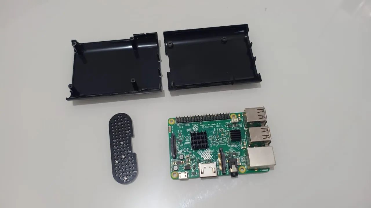 Raspberry pi 3b funcionando perfeitamente 