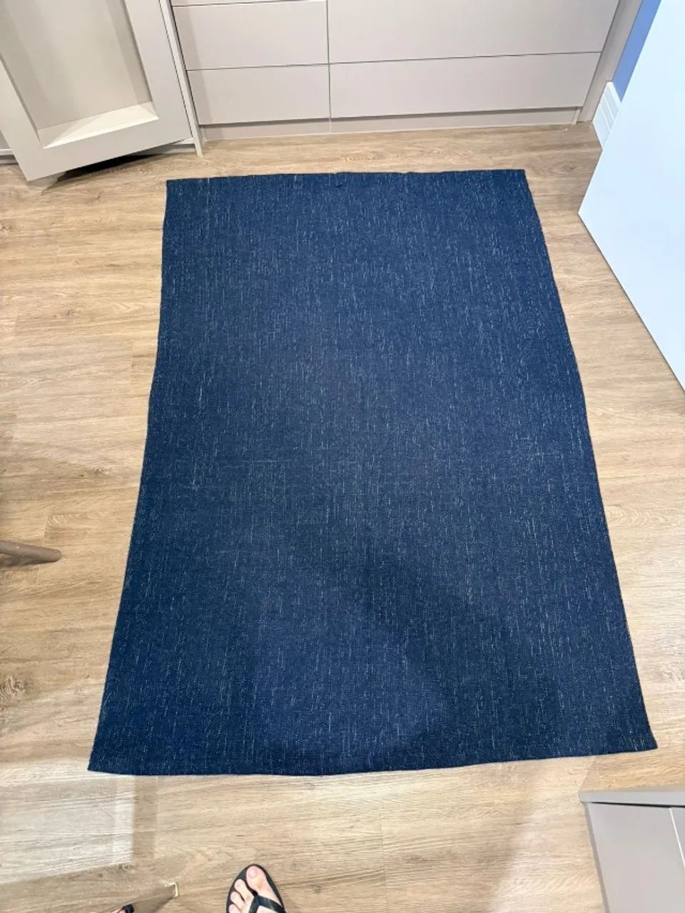 Tapete Azul Marinho Médio/Grande - Estilo Minimalista
