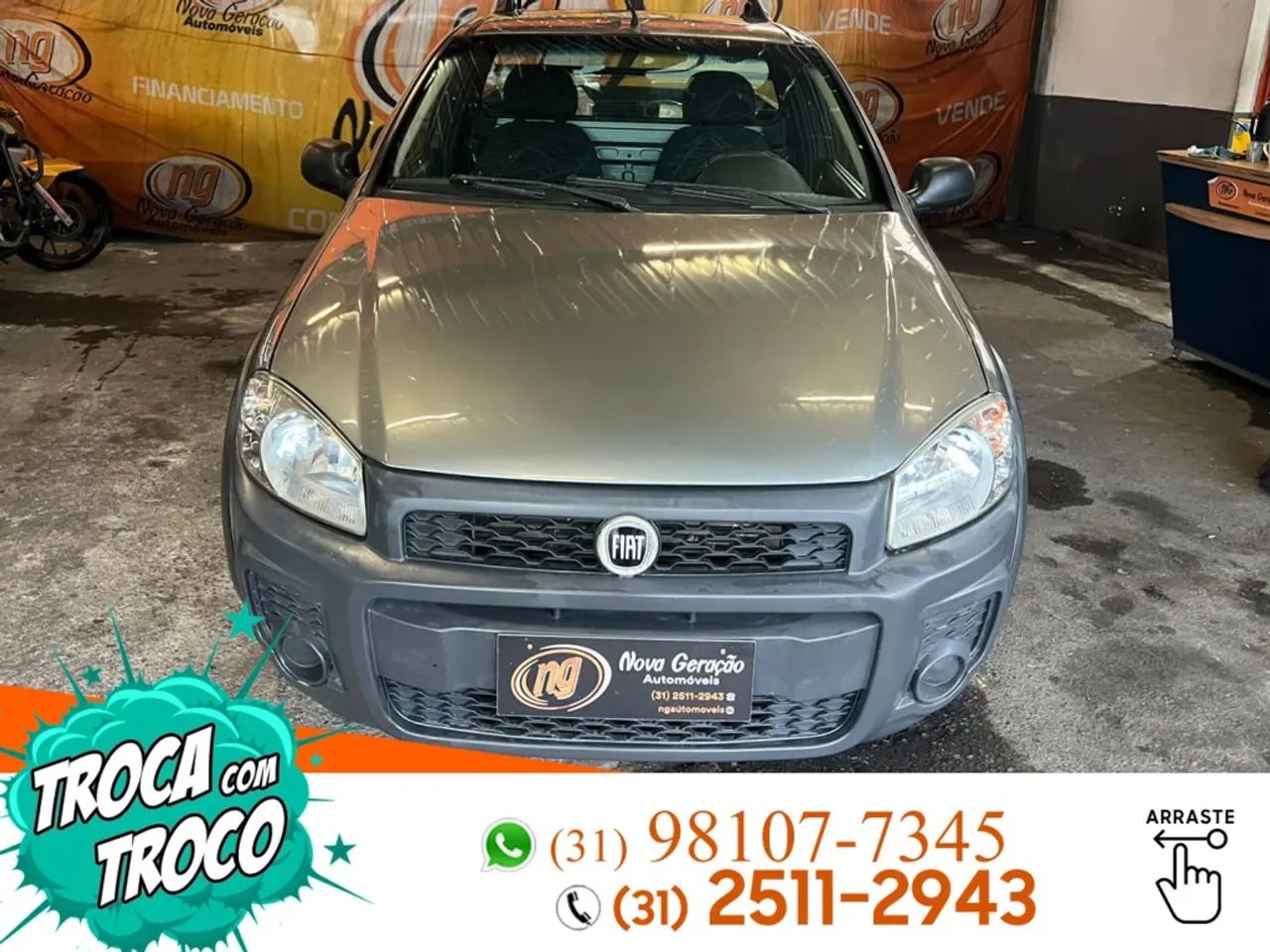 Fiat Strada Working 1.4 MPI Fire Flex 8V CS 2014 - Foto 2