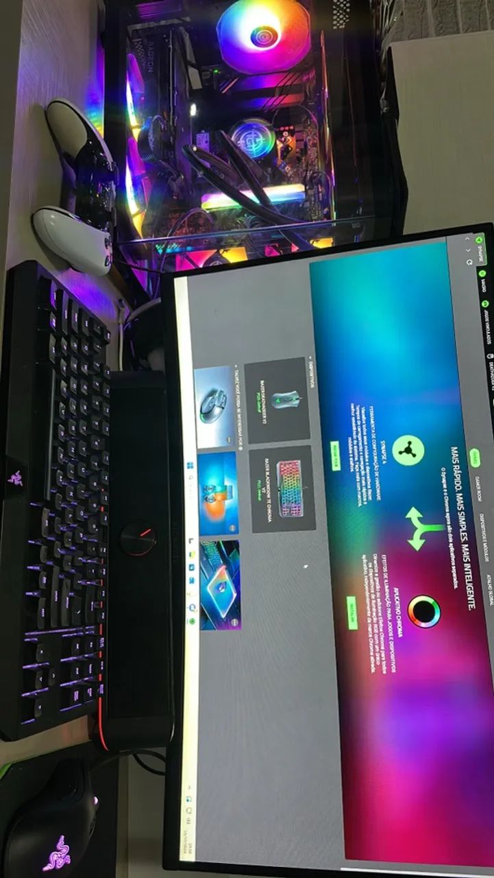 PC Gamer High End Full AMD + Periféricos Razer - Foto 5