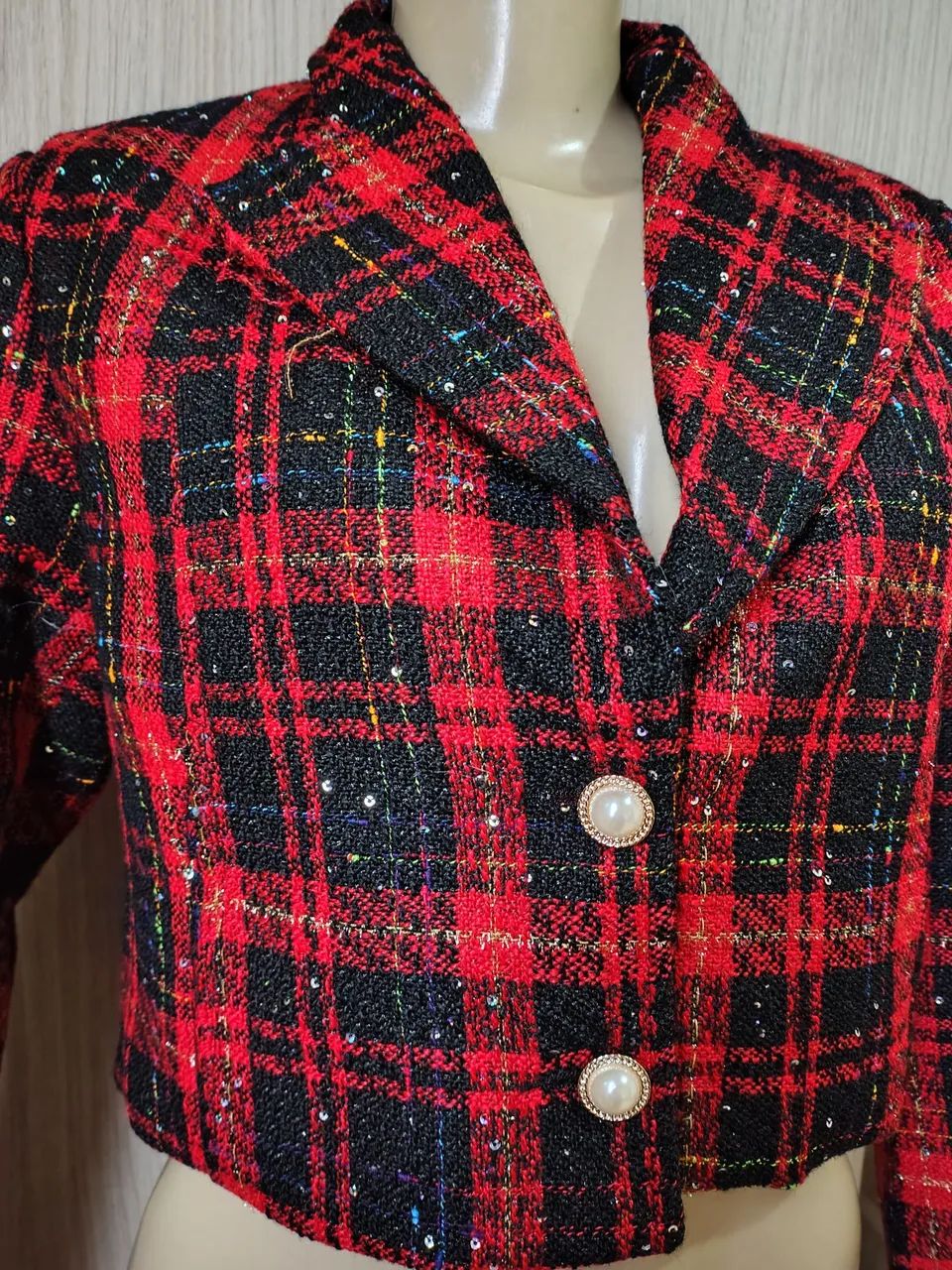 Casaco Feminino Cropped (M)  - Foto 4