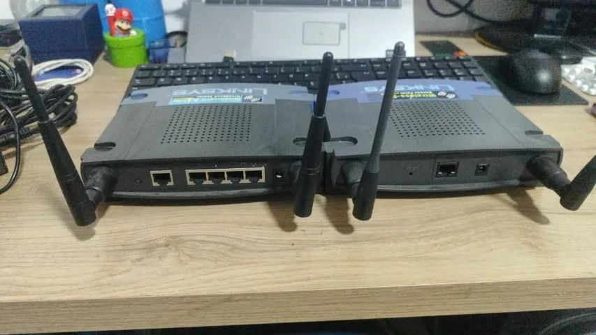 01 Roteador e 01 Acces Point Linksys - Foto 2