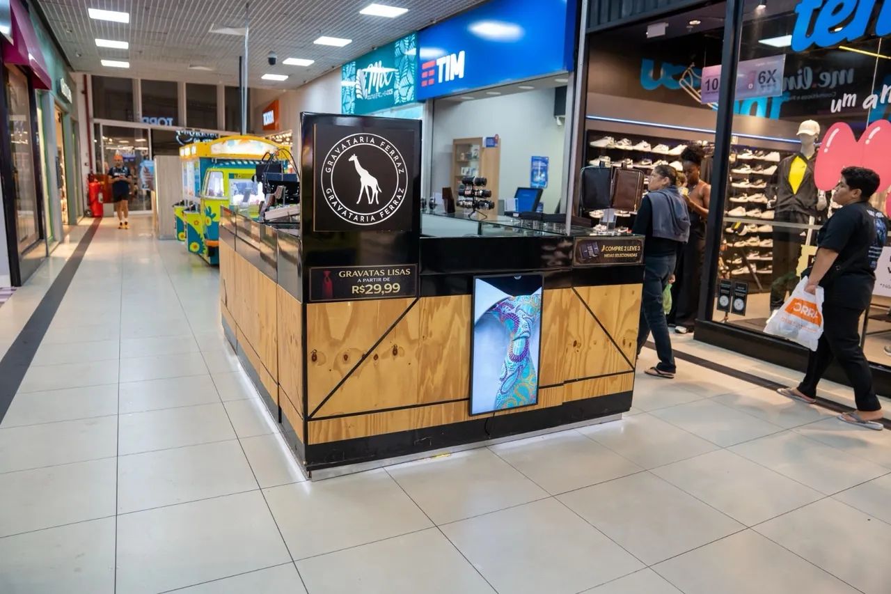 Quiosque Completo 3x2m para Shopping, Loja ou Stand