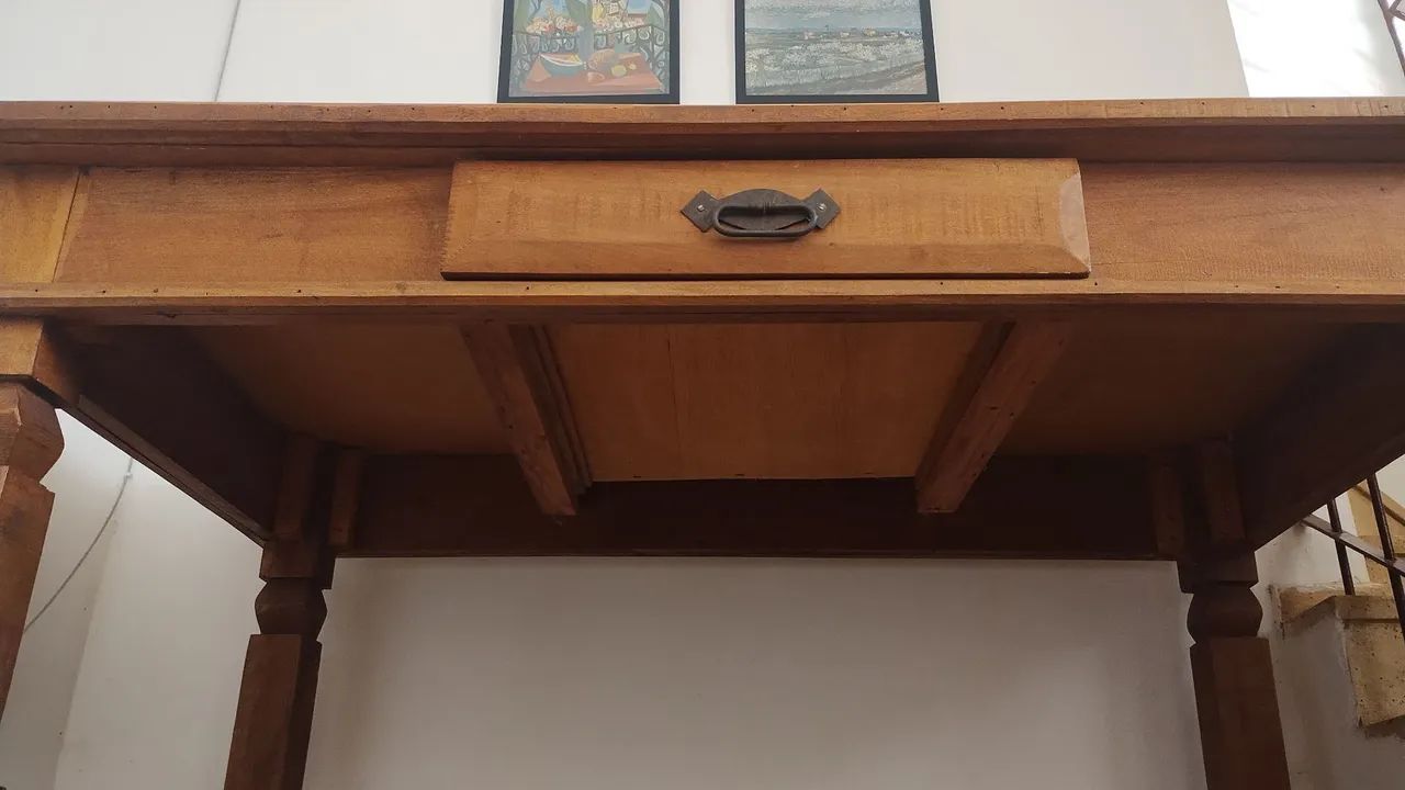 Mesa de madeira maciça  - Foto 3