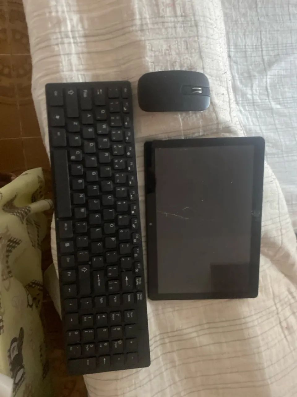 Tablet com mouse!