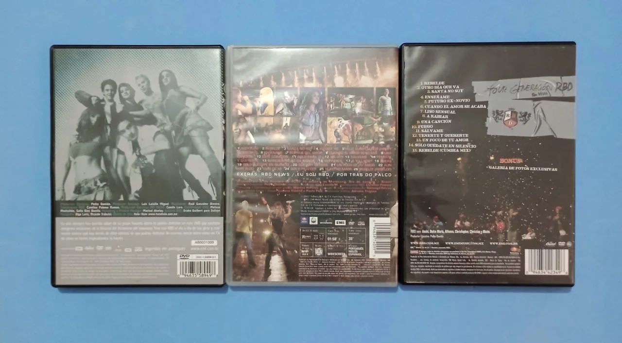 Lote DVDs Rebelde  - Foto 2