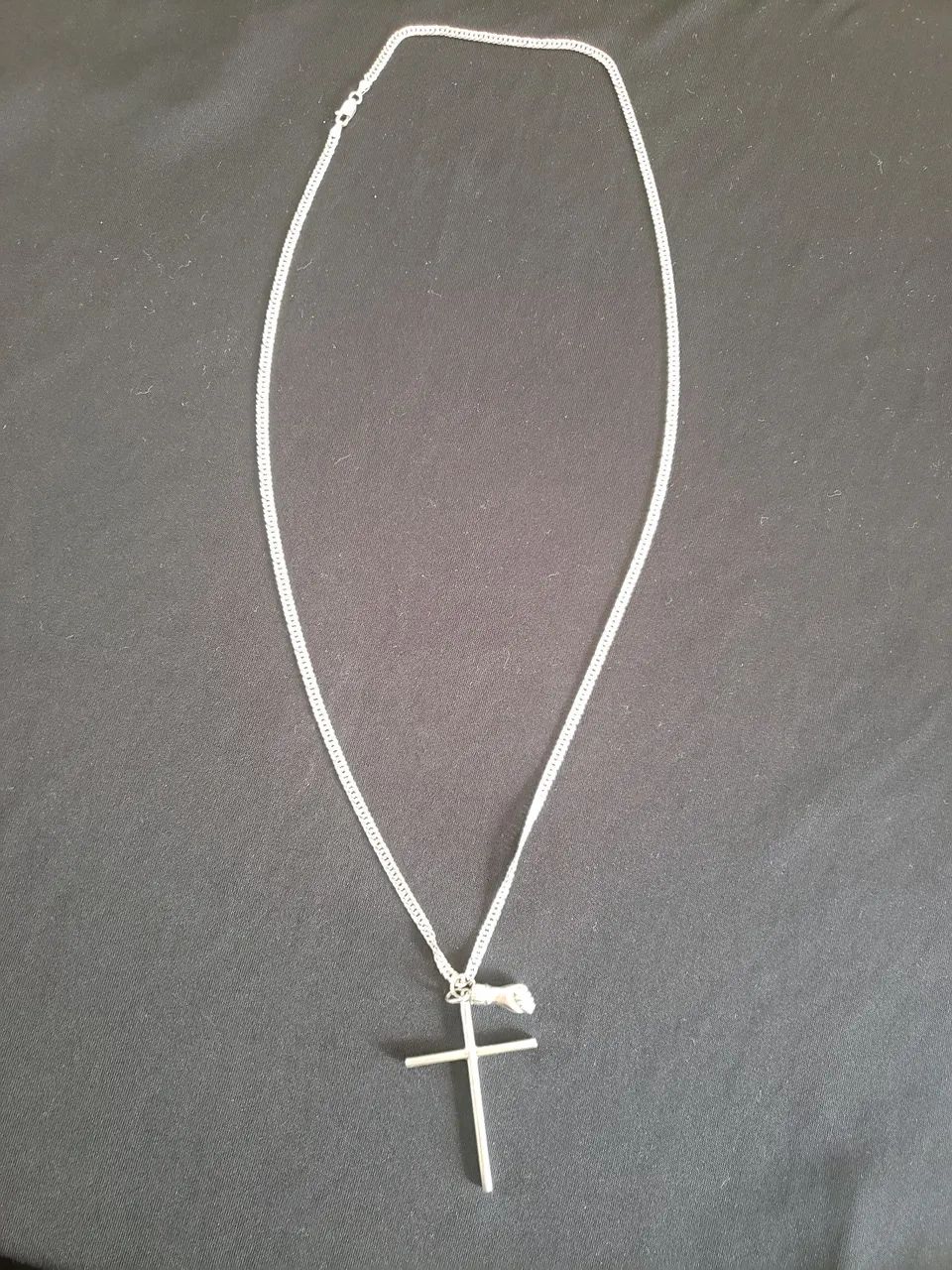 CORRENTE DE PRATA 70CM