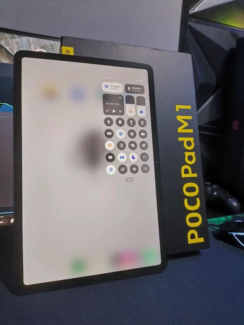 Poco pad M1 novo com nota fiscal