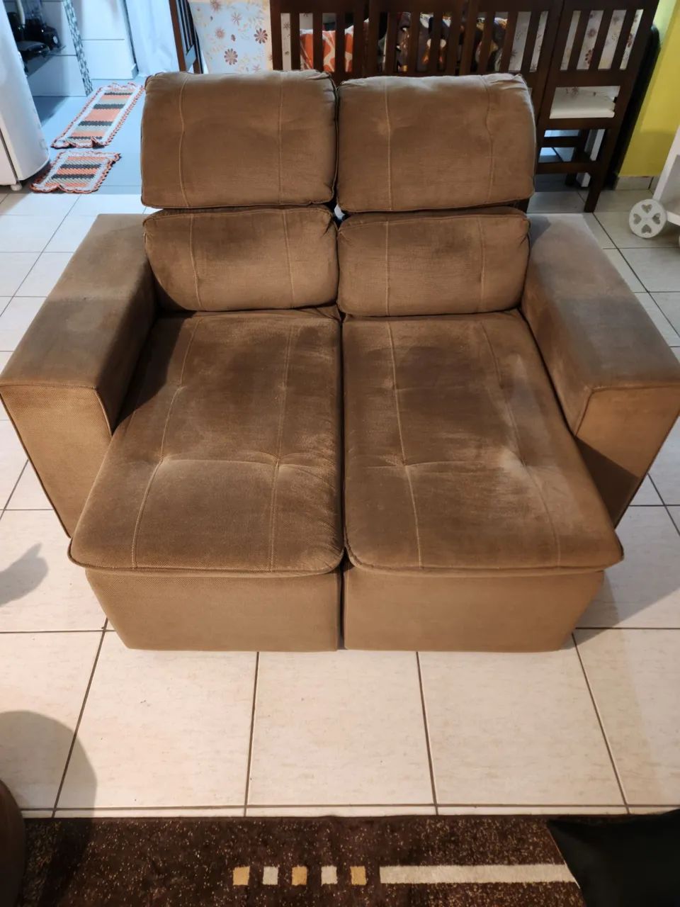 Retractable Sofa with Cat-Resistant Fabric419420970502727684