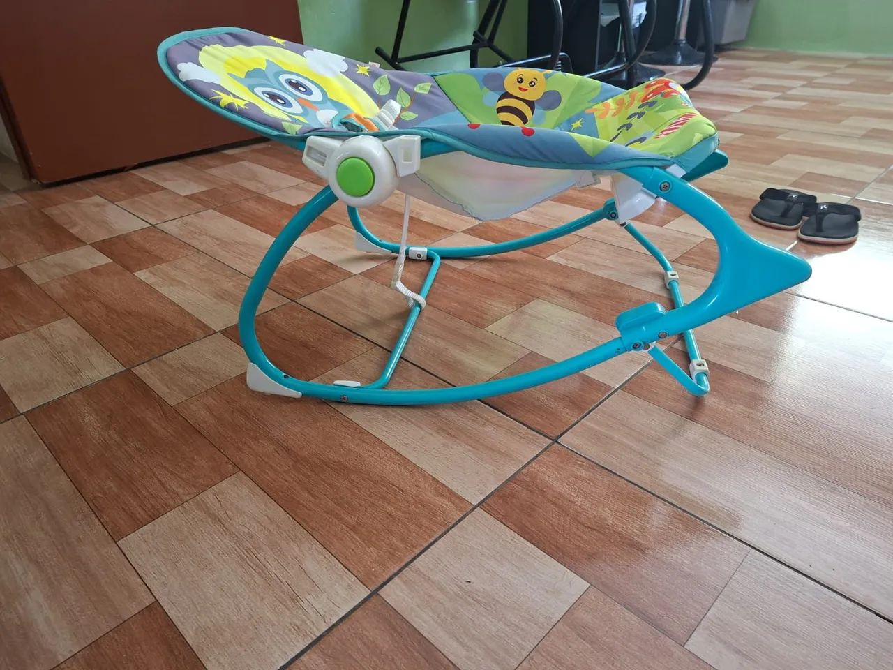Cadeira de bebê balança e vibra  - Foto 2